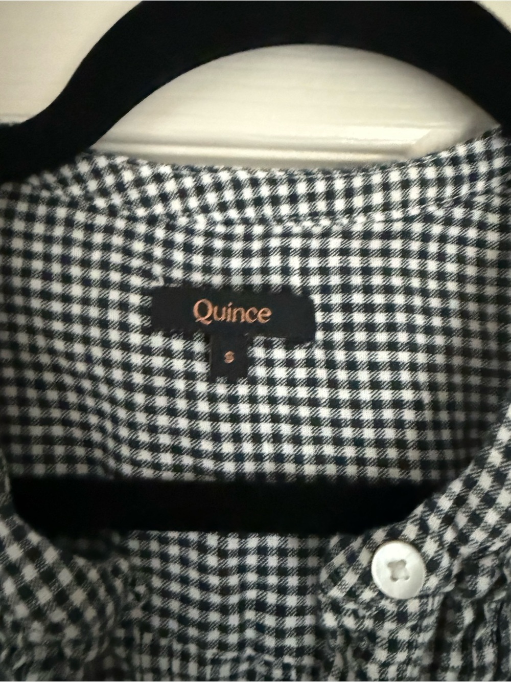Quince Gingham Swing Dress - Picture 2 of 2
